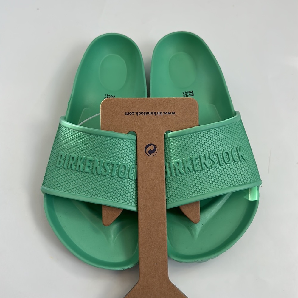 Birkenstock barbados bold jade sandal slide 37/6-5-7 - Picture 2 of 4